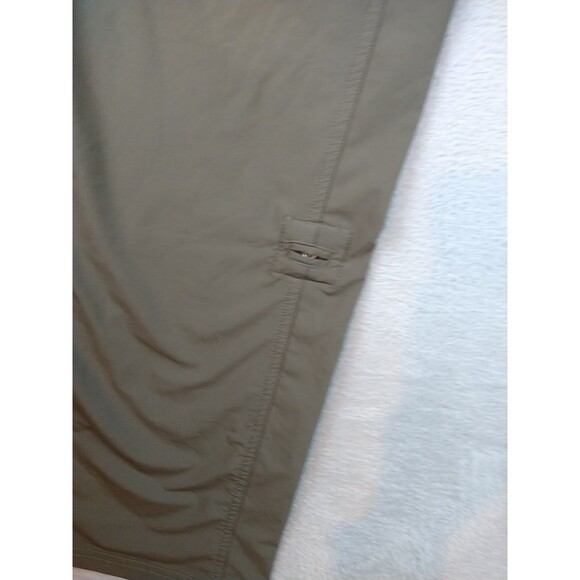 North Face Women's 14 Pants Convertible Zip Off OD Green Gorpcore Cargo Pockets - Picture 4 of 14